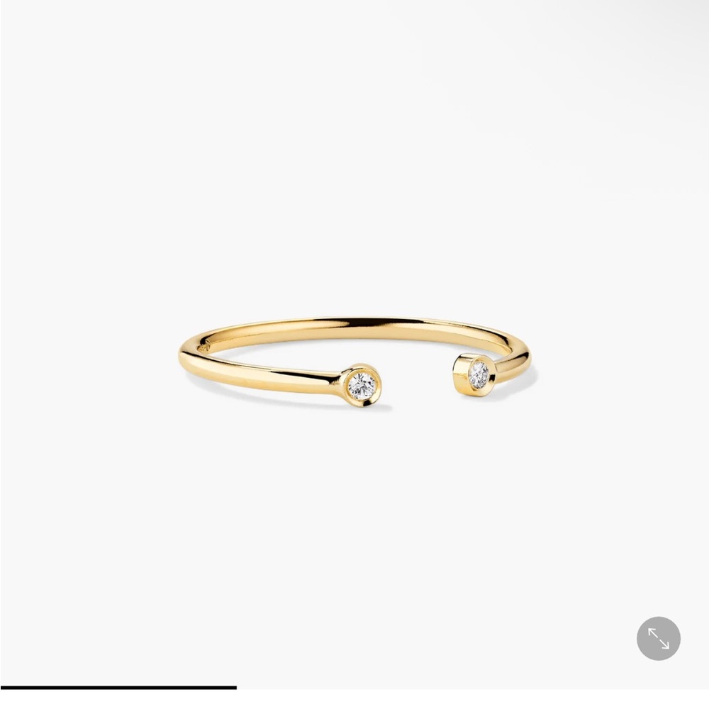 Mejuri Diamonds Open Ring